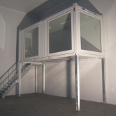 Bürocontainer mit Treppe (5)