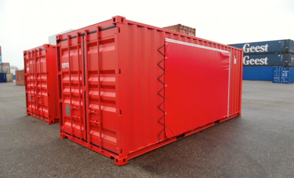 Container met zeil (1)