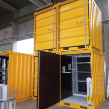 Kleine Ingerichte containers (2)