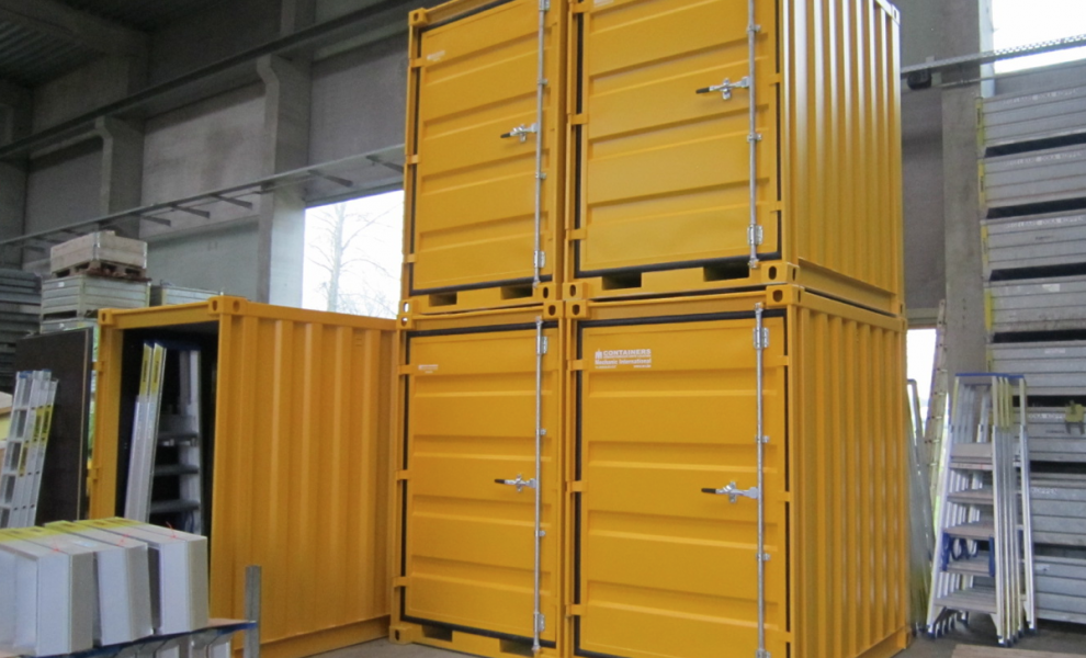 Kleine Ingerichte containers (6)