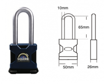 SQUIRE PADLOCK STRONGHOLD SS50S/2,5