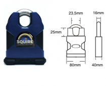 SQUIRE STRONGHOLD SS80CS PADLOCK