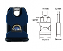 SQUIRE PADLOCK STRONGHOLD SS50CS