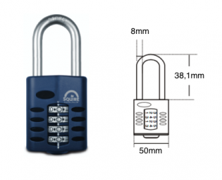 SQUIRE CP50/1.5 RECODABLE COMBINATION PADLOCK (1)