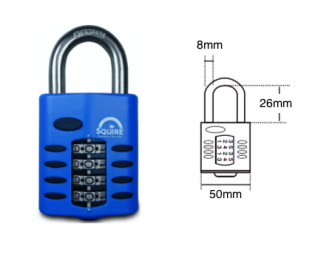 SQUIRE PADLOCK STRONGHOLD CP50S
