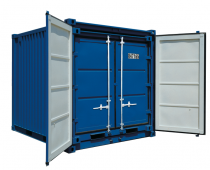 SET OF 1 X 8FT +1 X 10FT STORAGE CONTAINERS