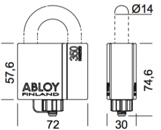 ABLOY PROTEC 2 HANGSLOT PLM350/25 (SWP) (3)