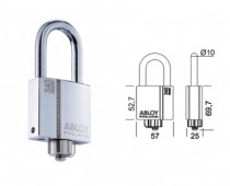 ABLOY PROTEC 2 VORHÄNGSCHLOSS PLM340/50 (SWP) WITH REMOVABLE SHACKLE 
