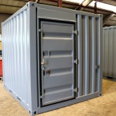 10FT conteneur d'entreposage avec porte (2)
