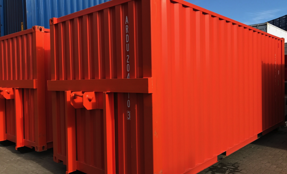 20FT shipping container with hook lift system (2)