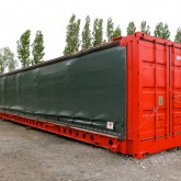 45FT shipping container with tarp (3)