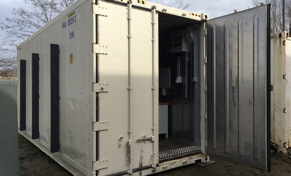 Ingerichte 20ft reefer container (1)
