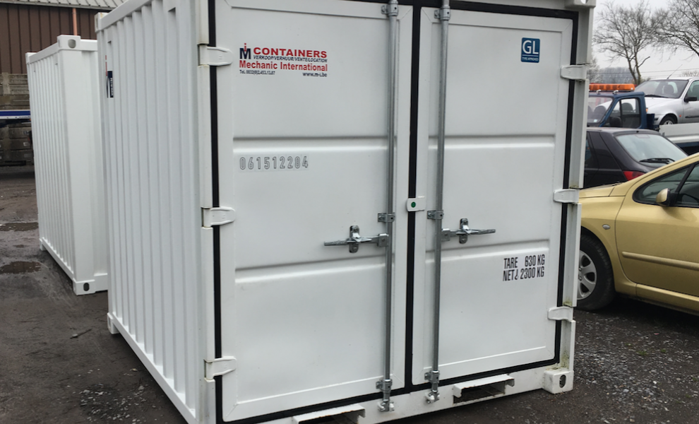 8FT storage containers (2)