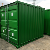 Insulated 10FT storage container with grid floor (2)