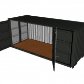 20FT OPEN SIDE LAGERCONTAINER (1)