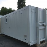 20ft Sanitaire container op slede (6)