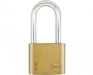 YALE ESSENTIAL PADLOCK 40MM WITH LONG SHACKLE