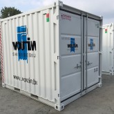 10ft opslagcontainers met logo
