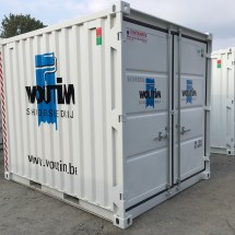 10ft storage containers with logo