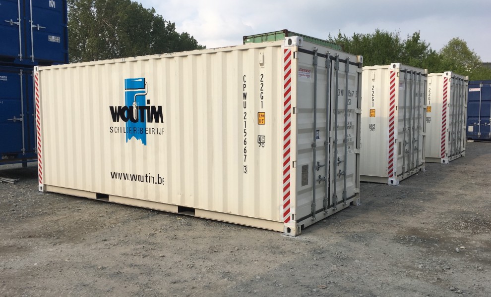 20ft shipping containers with logo