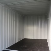 Lagercontainer mit Hakenarm System