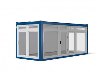 20ft Showroomcontainer