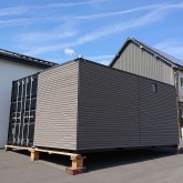 Linked technical 20ft containers
