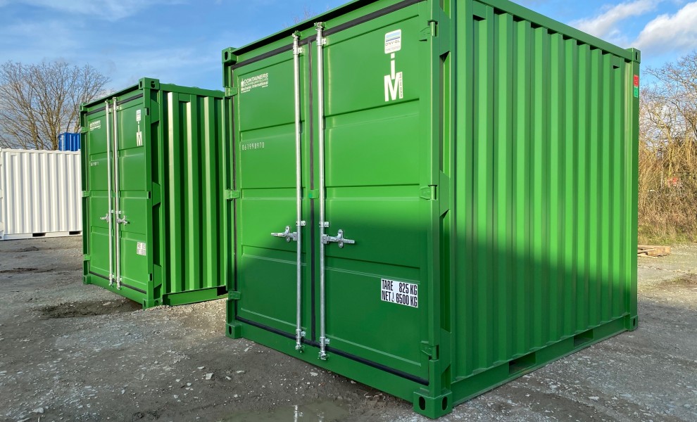 10ft Container met bestickering