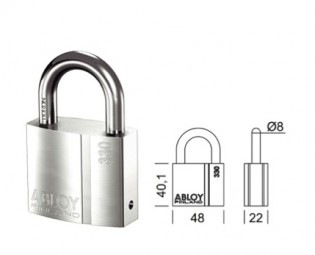 Abloy Protec Hangslot PL330/25 (1)