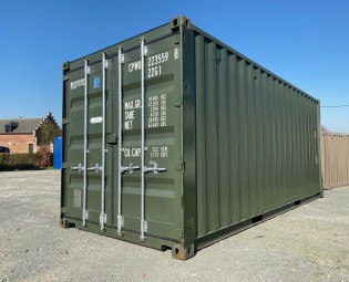 20ft Seecontainer ral 6005