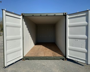 20ft shipping container ral 6005