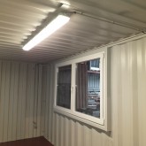 20ft garden shed container interior