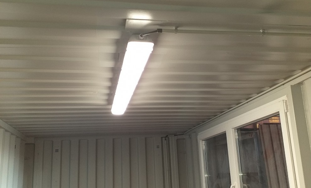 20ft garden shed container interior