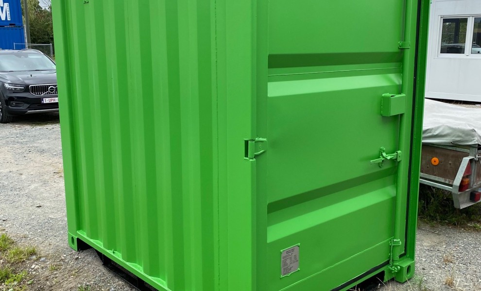 5ft green storage container