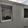 New 20ft office container - Ral 7035 light grey - Turn&Tilt windows