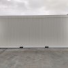 Weiße Bürocontainer von 6 bei 3 meter