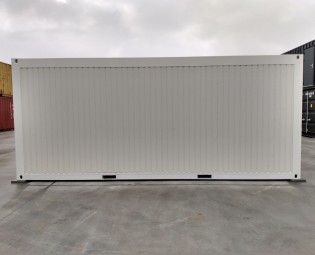 White office container off 6 by 3 meters
