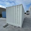 20ft Weiße Offener Seite Seecontainer, Ral 9010