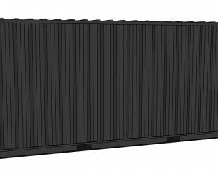 Construction drawing 20ft residential container