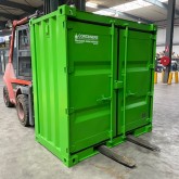4ft opslagcontainer in bedrijfskleur