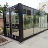 20ft glass container
