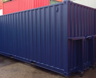 EERSTE REIS 20FT ZEECONTAINER MET SLEDE (2)