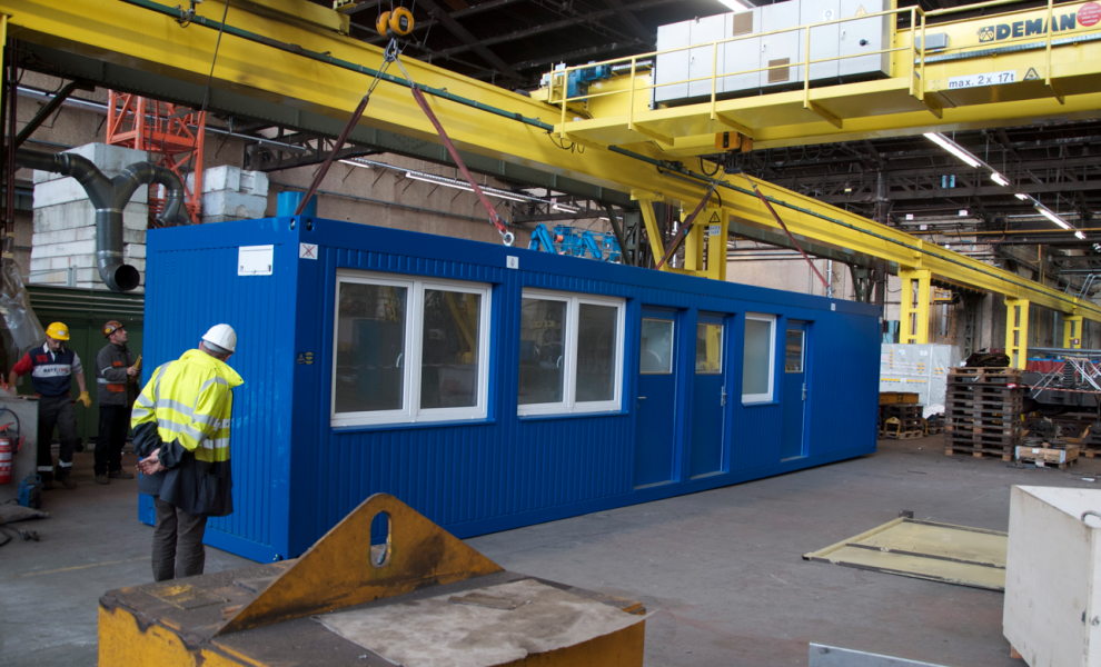 Werkplaats container (10)