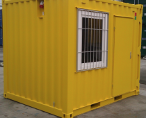 NIEUWE 10FT CONTAINER MET RAAM EN DEUR (CTX)