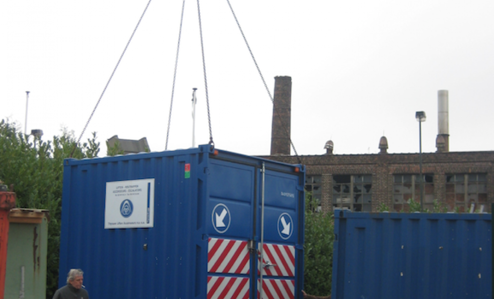 Lagercontainer eingerichtet (4)