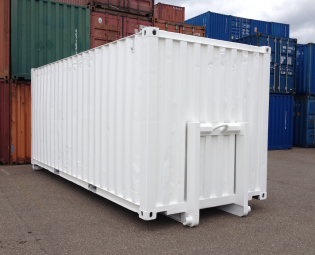 TWEEDEHANDS 20FT ZEECONTAINER MET SLEDE (2)