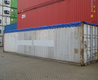 TWEEDEHANDS 40FT OPEN TOP ZEECONTAINER (1)