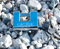 CASTLE SLIDING PADLOCK