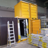 Kleine Ingerichte containers (4)