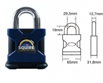 SQUIRE VORHÄNGSCHLOSS TYPE STRONGHOLD SS65/S
